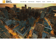 Tablet Screenshot of bkl.ca