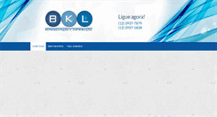 Desktop Screenshot of bkl.com.br